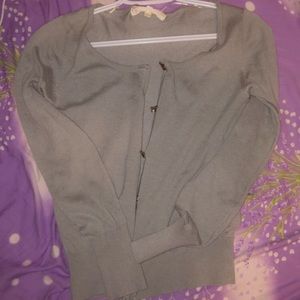 Grey cardigan